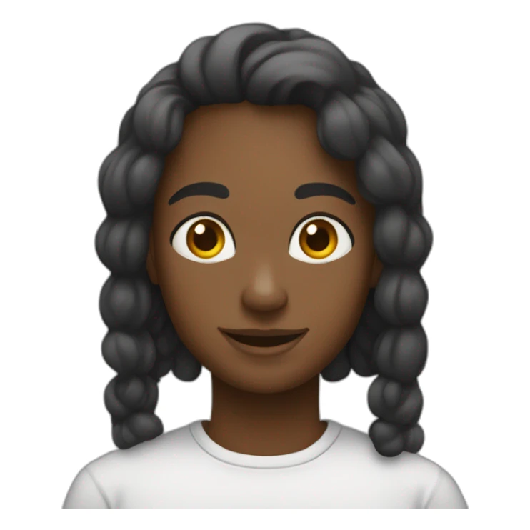 persoone qui avis Un sweet Black sticker