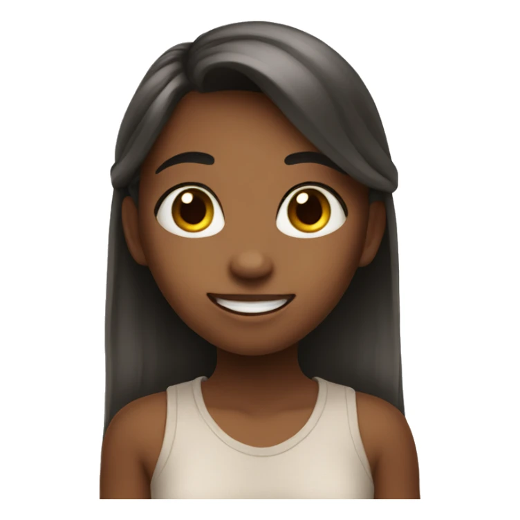 cute girl saying hey  sticker