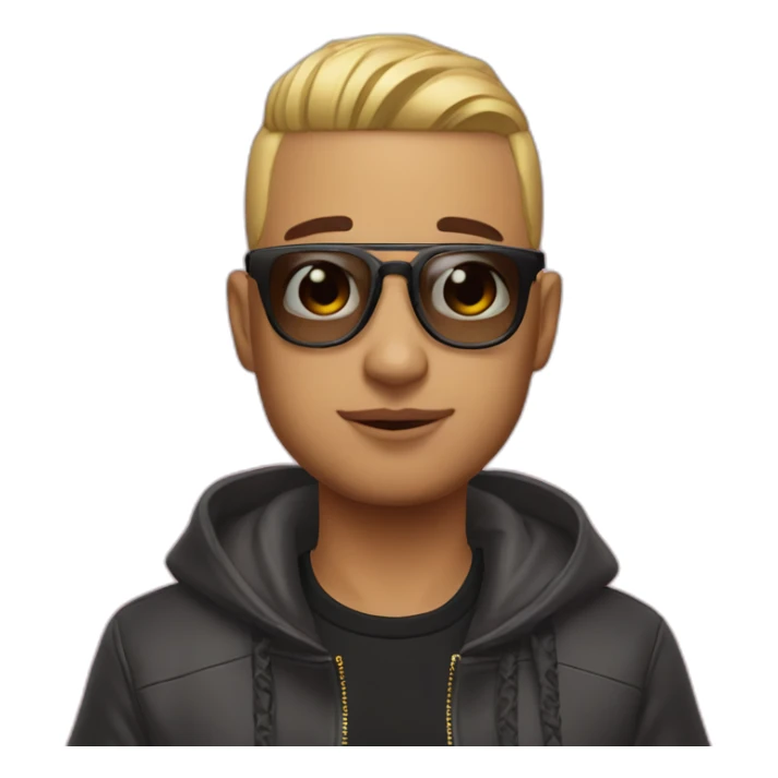 bad bunny mic titi me pregunto sticker