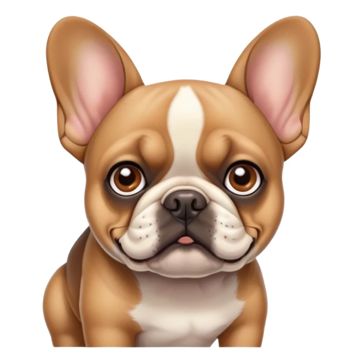 fawn french bulldog  sticker