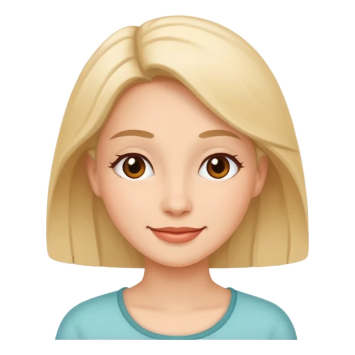 Feeling relaxed and happy at office for woman  sticker