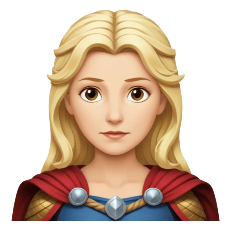 Frigga middle age mother of thor sticker