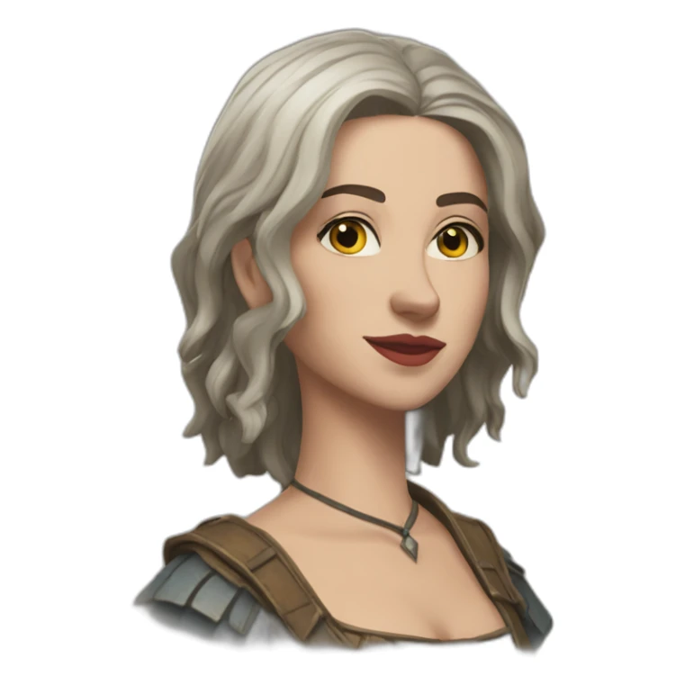 Geraldine of rivia the Witcher sticker