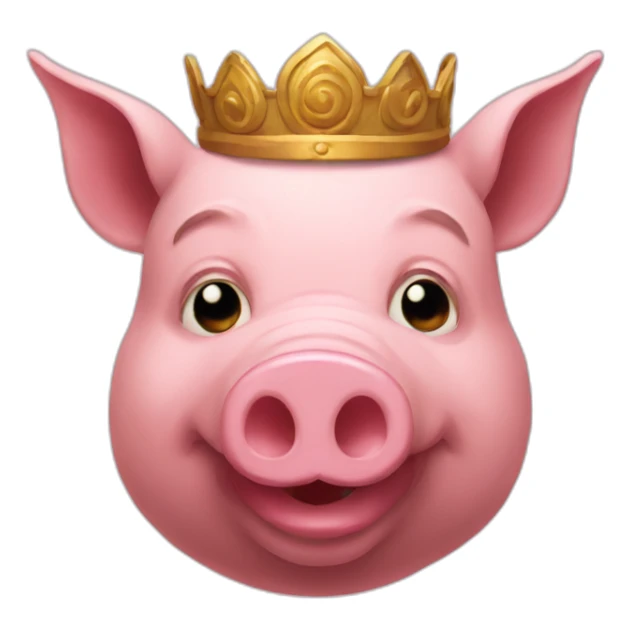 Pig god sticker