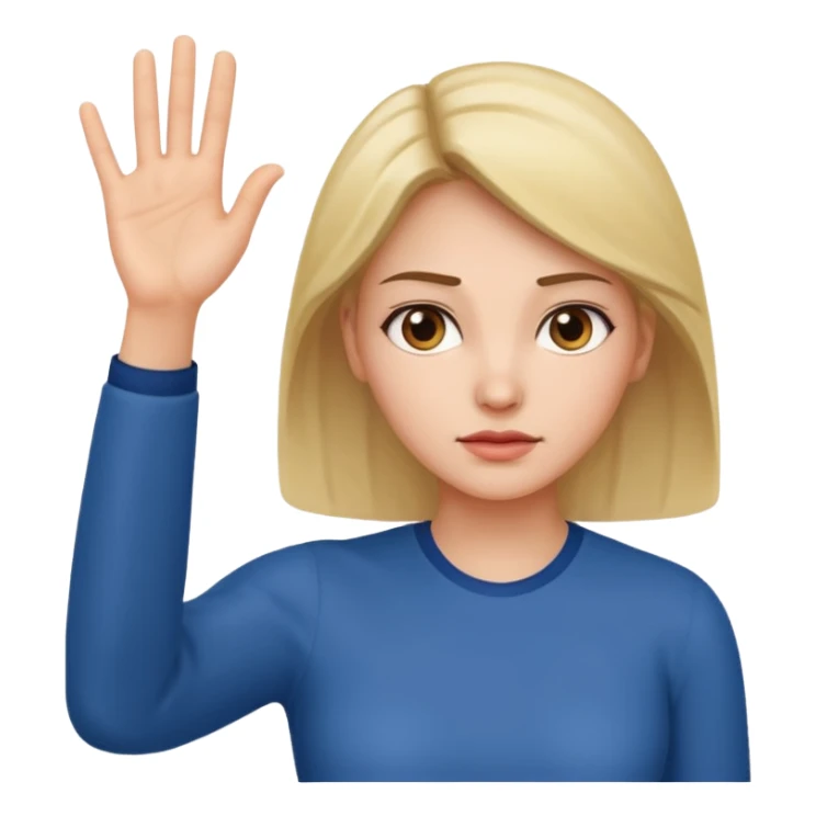 Uno diciendo ella jura sticker