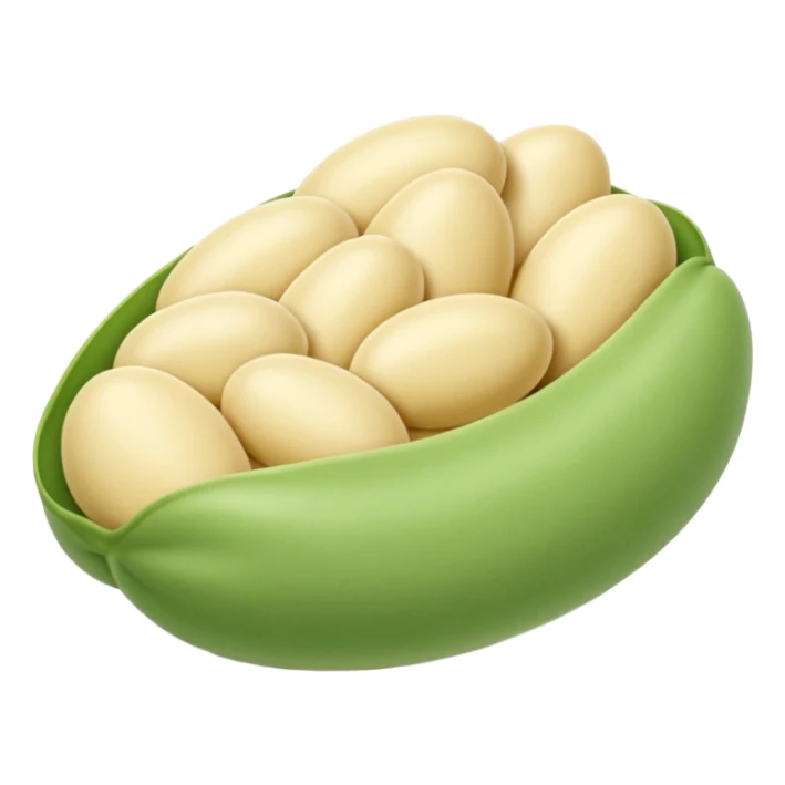 emoji of Austrian Styrian butter bean sticker