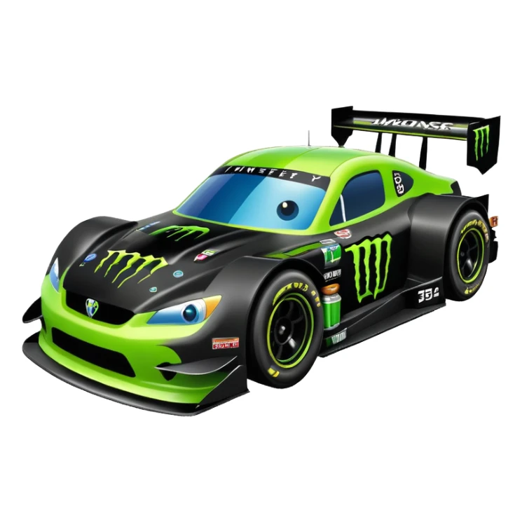 funon beds Monster Energy's drift liverys sticker