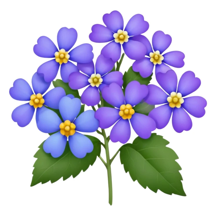 Armenian myosotis (it’s purple) sticker