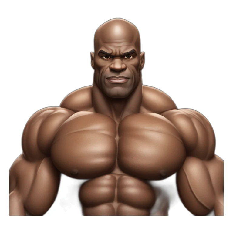 prime ronnie coleman most muscular pose sticker