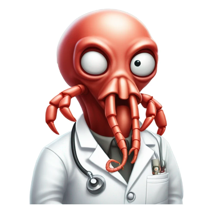 dr. zoidberg futurama sticker