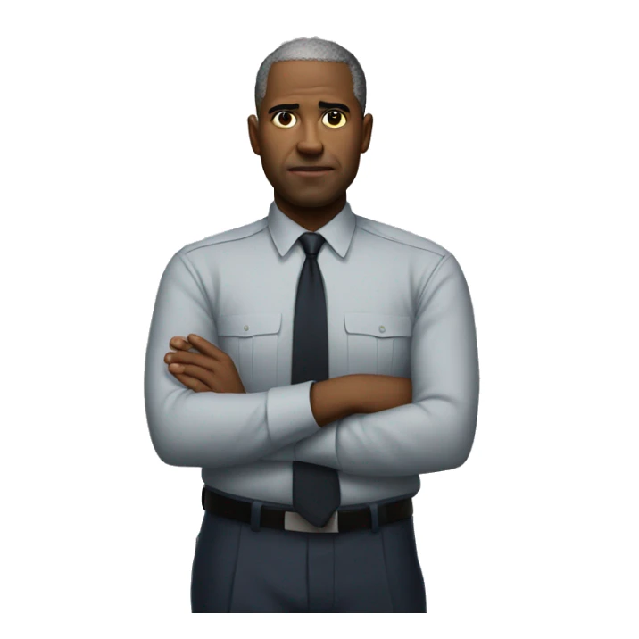 politic photorealistic serious sticker