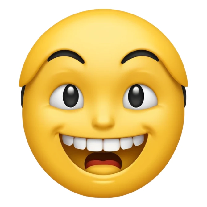annoyed smile emoji sticker