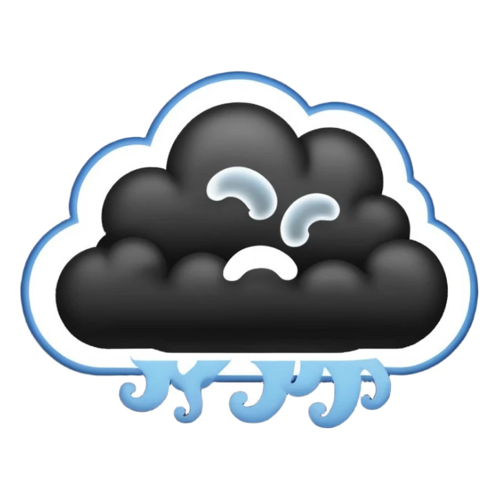 black smoke  sticker