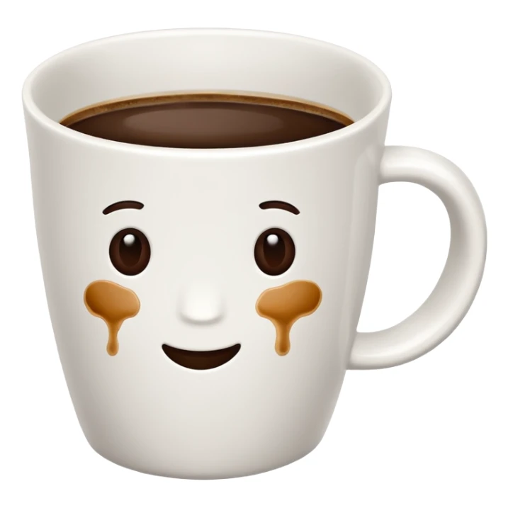 Empty Coffee Cup a view from upwards and i should see the bottom of the coffee cup  sticker