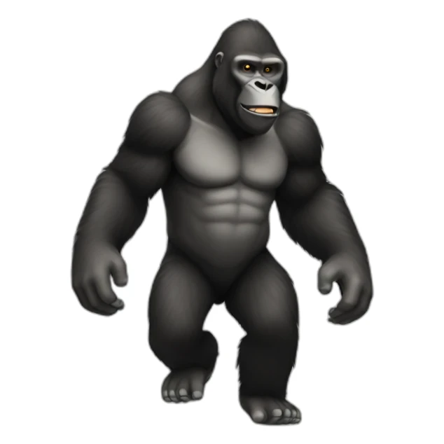 spinning gorilla sticker