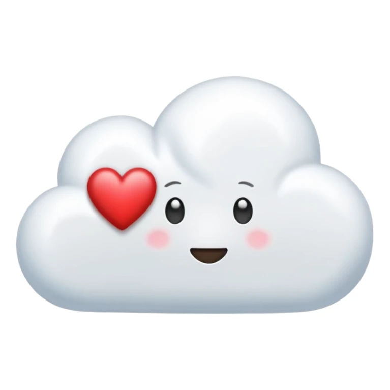 Puedes hacerme una nube pensando y dentro ese emoji sticker