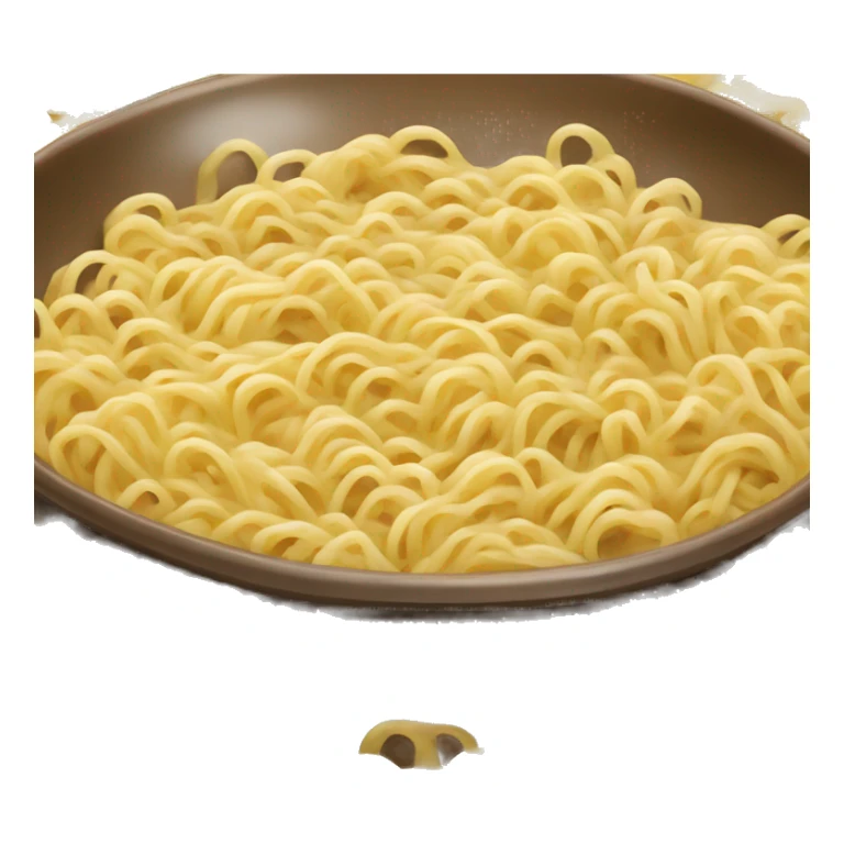 a bowl of authentic ramen noodles sticker