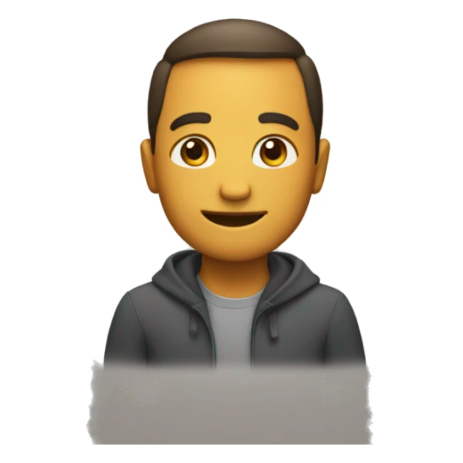 happy calm in emoji sticker