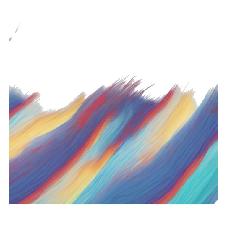 sound wave, echo, minimalist, circular ripple effect, vibrant colors, clean lines, wave patterns sticker