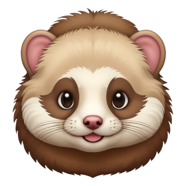 🦉hazlo asi,como un huron en emoji sticker