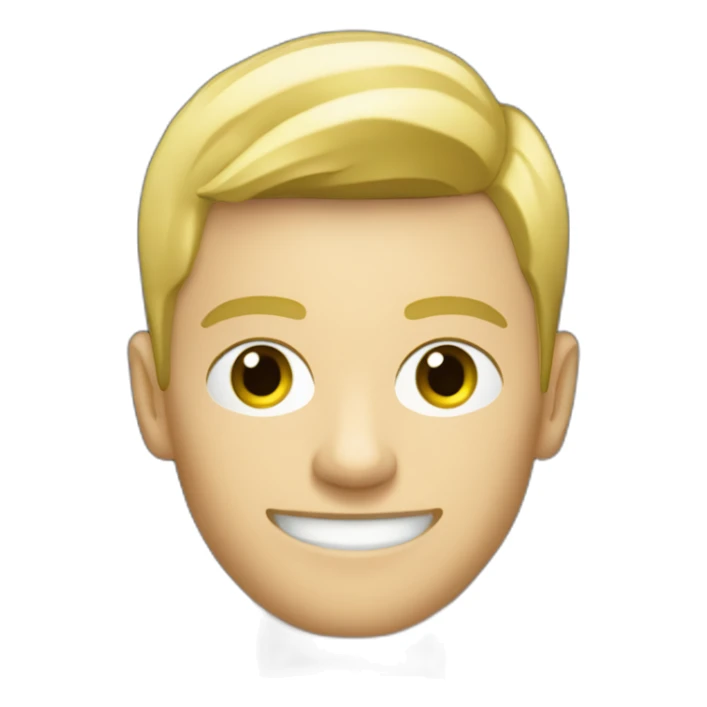 A blonde man driving a Black Opel Tigra cabrio sticker