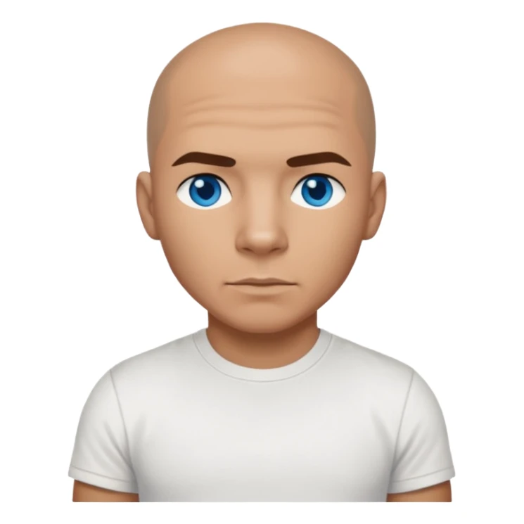 Armando "Pitbull" Pérez with blue eyes sticker