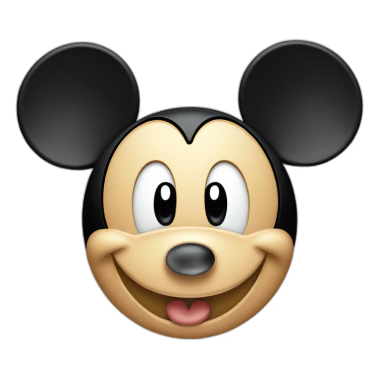 Mickey Mouse With Film for ears sticker
