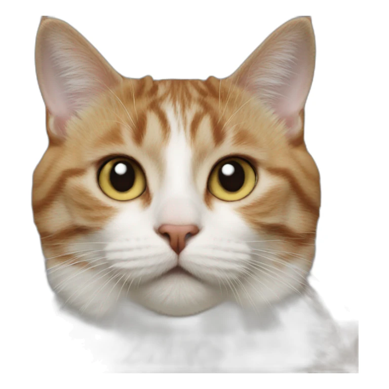 a photo of a cat sticker