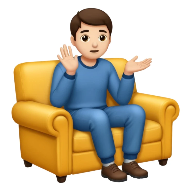 A man insisting to you to sit in his lap empty handed 4 one is good  sticker