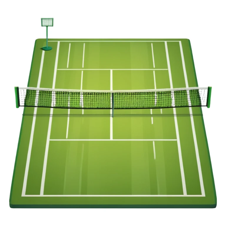 tennis court sticker