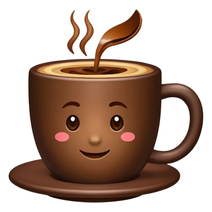 Generate a emoji of colombian coffee. Make a perfect reference. sticker
