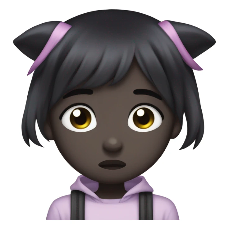Kuromi sad sticker