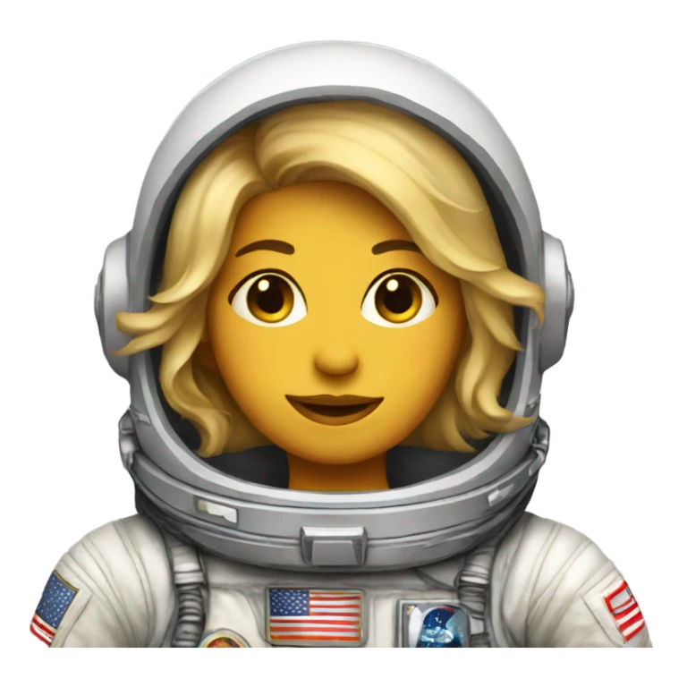 Astronaut Space cowgirl sticker