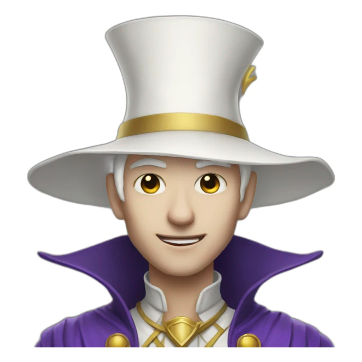 Chaos magician white skin sticker