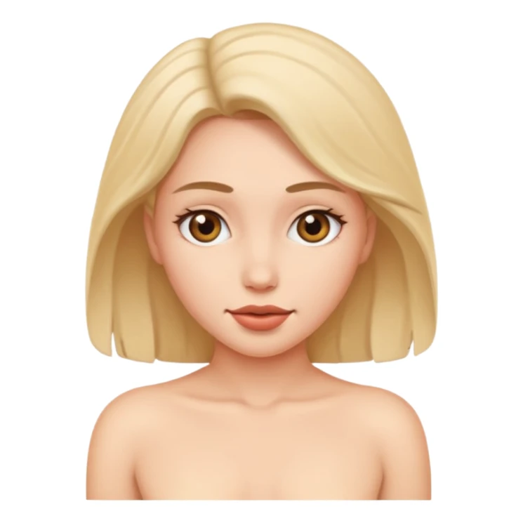 Full nude woman sticker