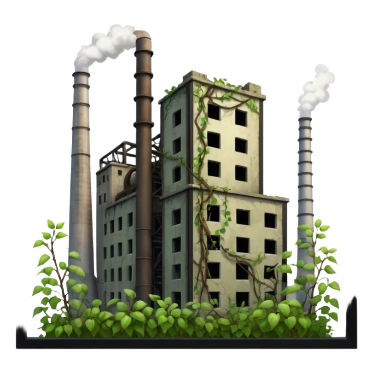 the power plant ruins sticker