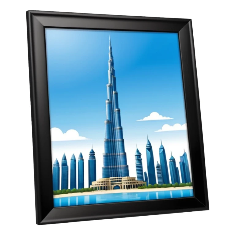 Burj khalifa sticker
