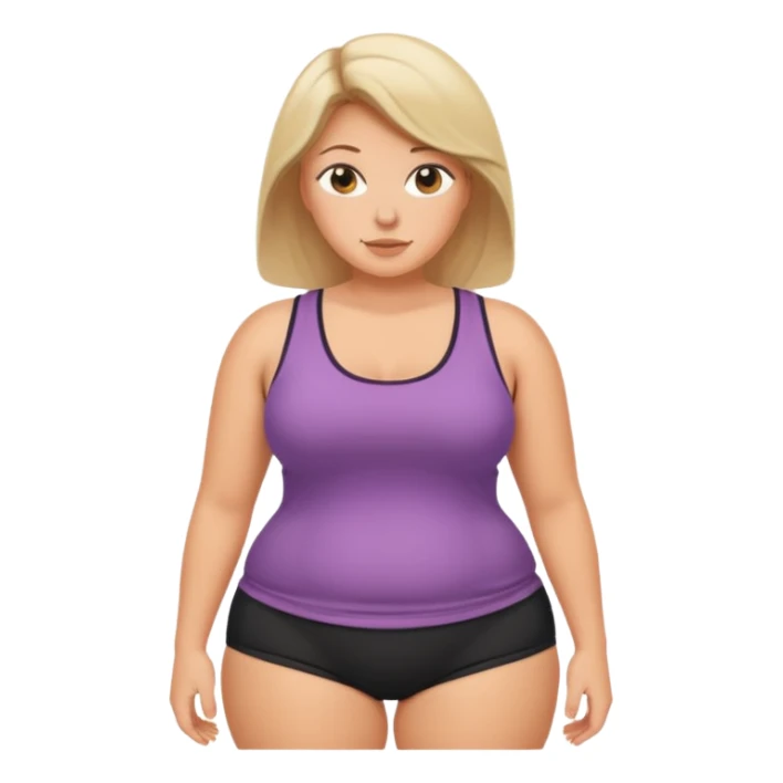 Femme blanche grosse fesse  sticker