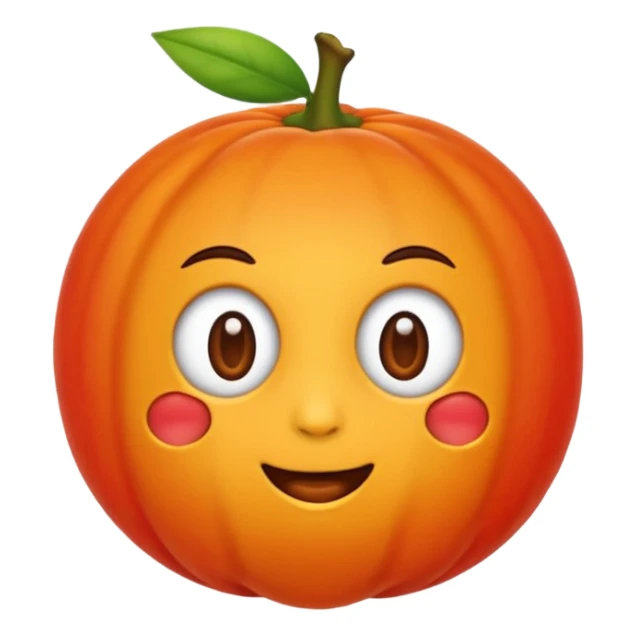 Guaxinim  vermelho alaranjado  sticker