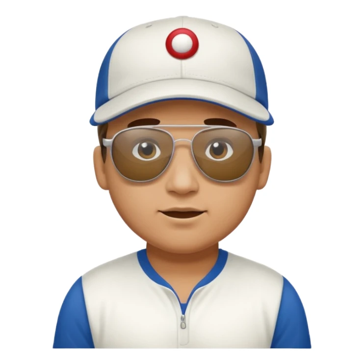 stocky man watching a track meet full length sticker