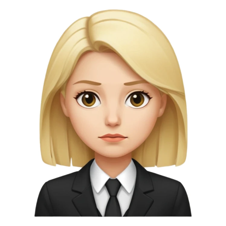 Mafia blondes woman sticker