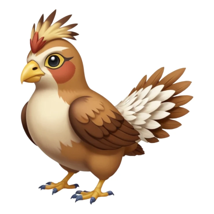 Pidgey-Fakémon-hybrid-creature (full body)  sticker