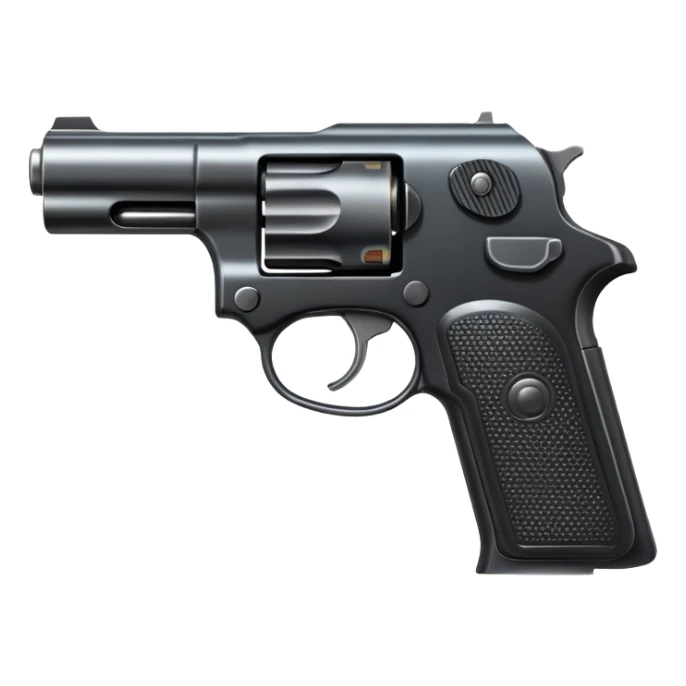 Cree moi un emoji pistoler realiste sticker
