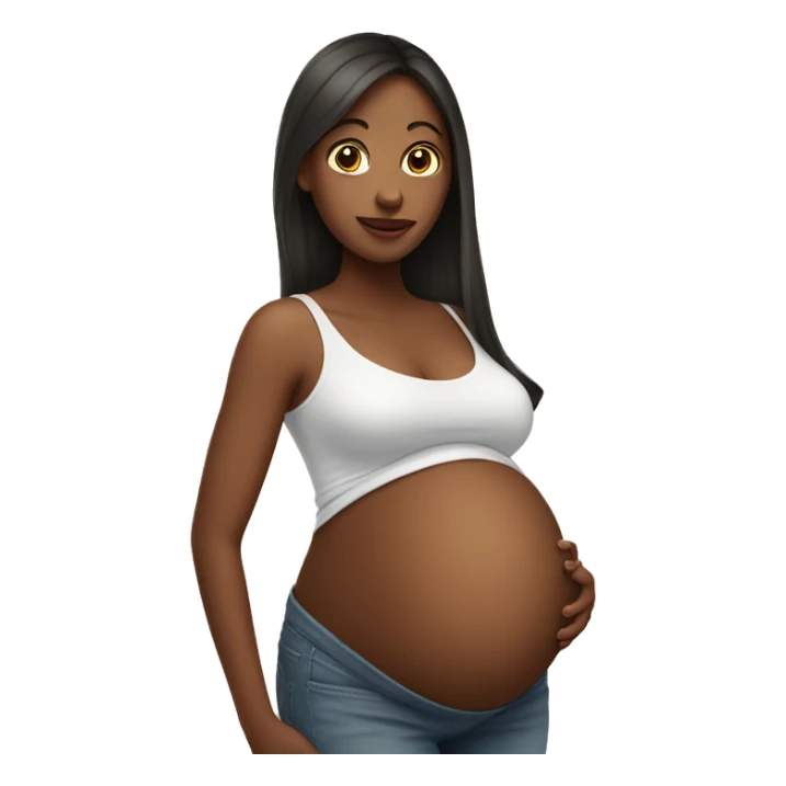 Pregnant  sticker