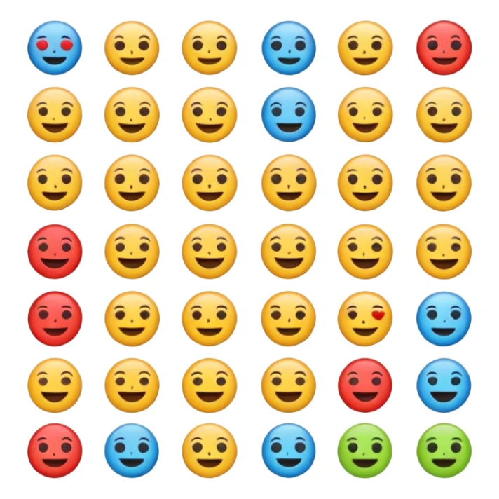 Mixe des emoji 🤷🏼7️⃣6️⃣ sticker