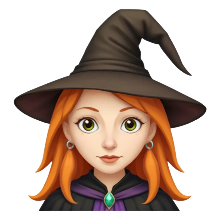 witch with big nose memoji  sticker