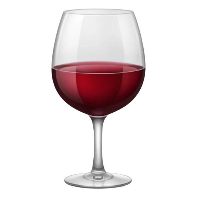 glass of wine  sticker