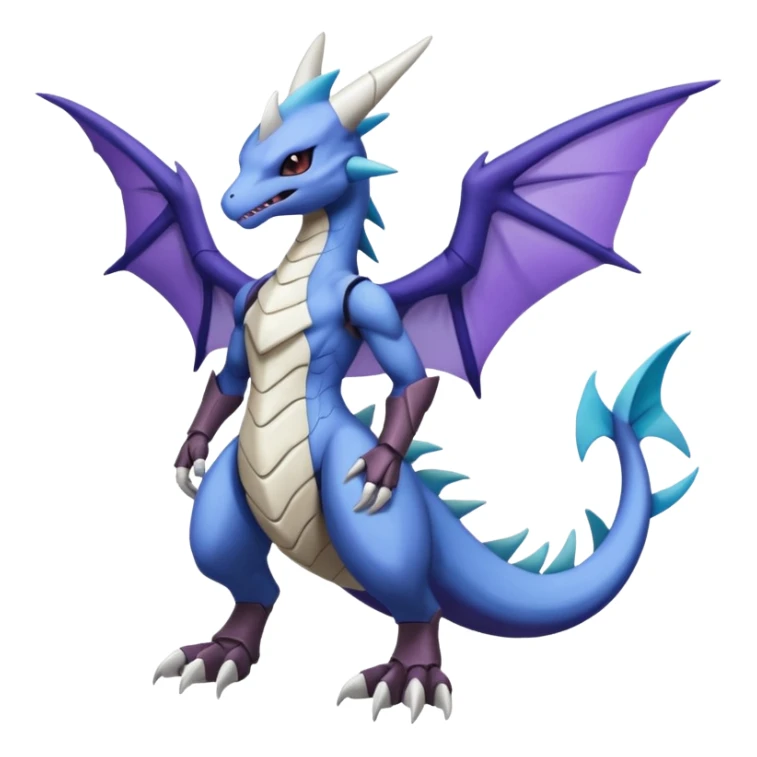 Noivern-Latios-Marowak-Lugia-Fakémon-hybrid-creature (full body)  sticker