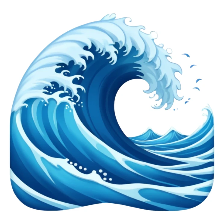 parting of the sea sticker