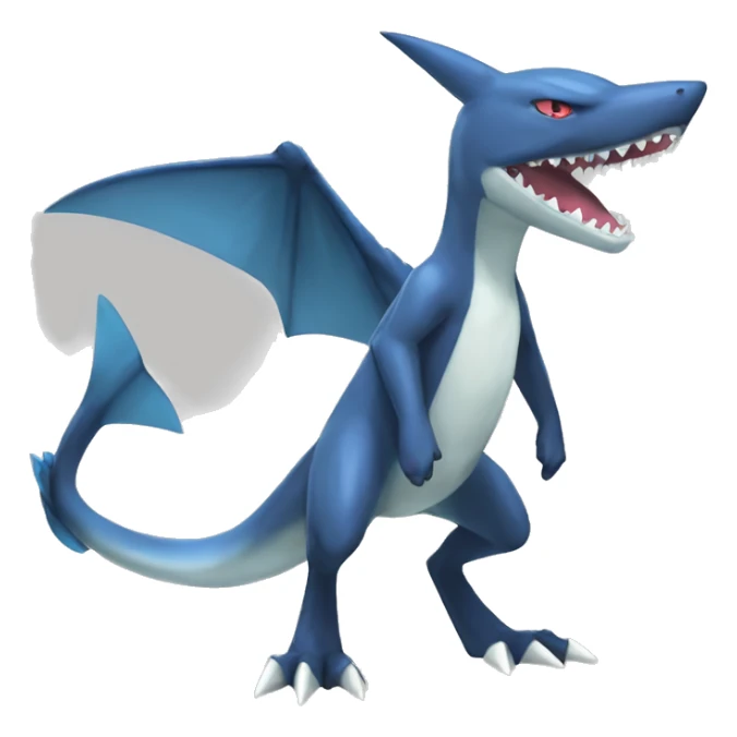 Sharpedo-Gabite-Lucario-Salamence full body sticker